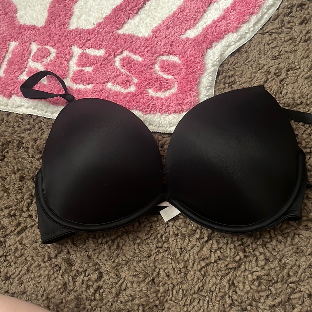 Pink double Push up bra